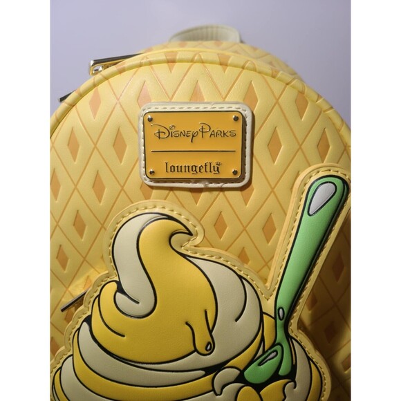 Dole Whip Loungefly \'24 Disney Eats Pineapple Swirl Back to School Backpack *NWT main image 5